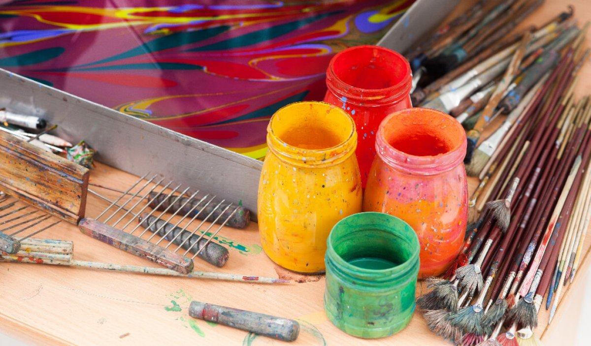 Sanatçının ruhunu suya resmettiği sanat: Ebrû sanatı