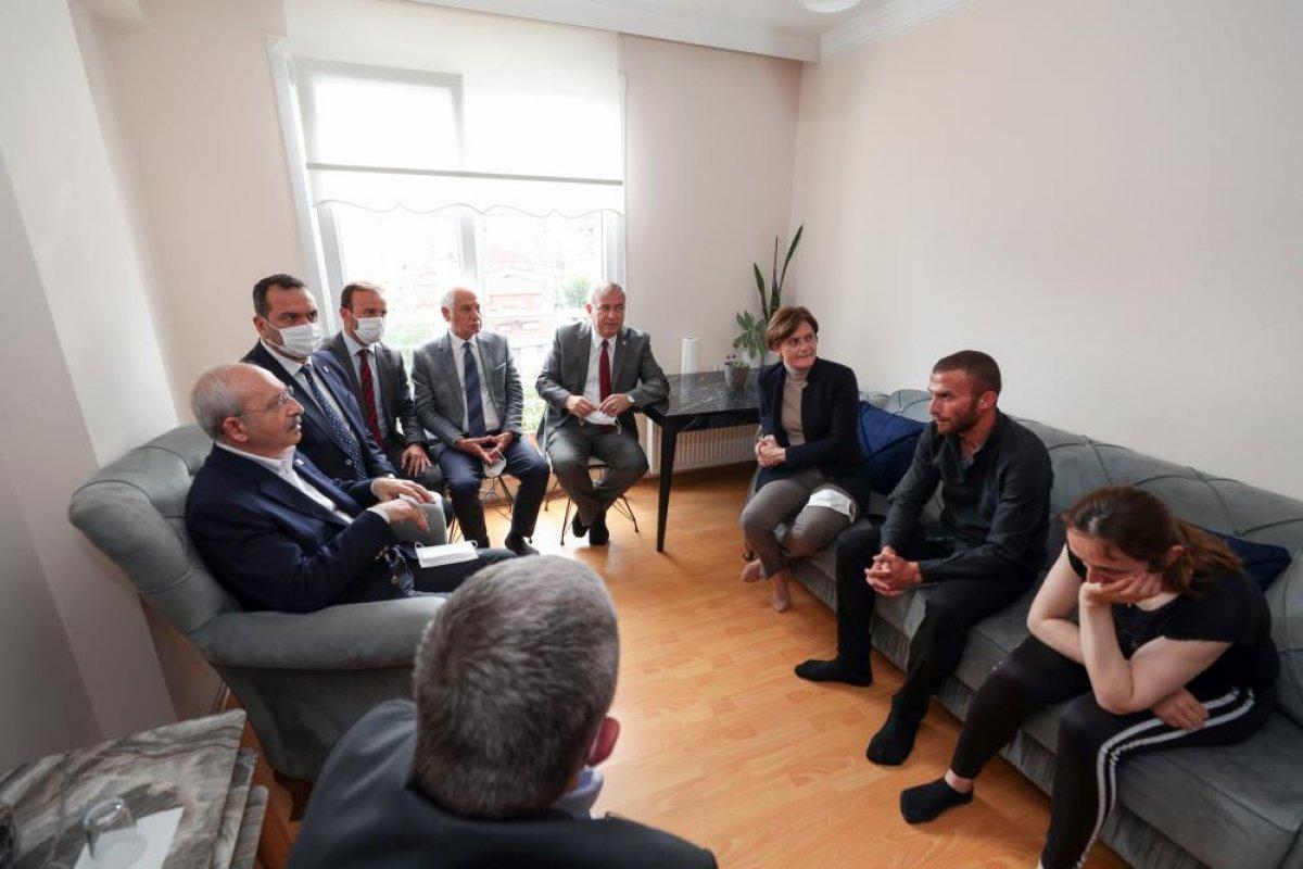 Kemal Kılıçdaroğlu, gölette boğulan çocuğun ailesini ziyaret etti