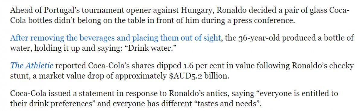 Fox News, Ronaldo'yu hedef aldı