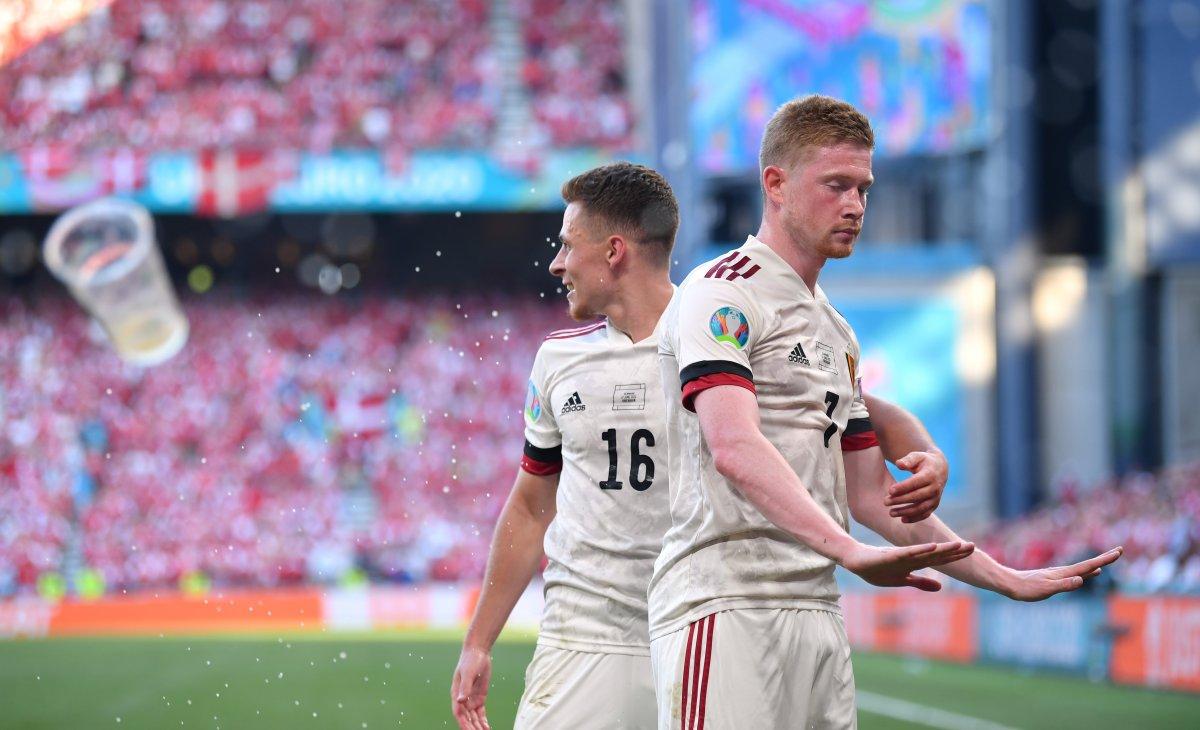 Belçika, Danimarka'yı Kevin De Bruyne ile mağlup etti