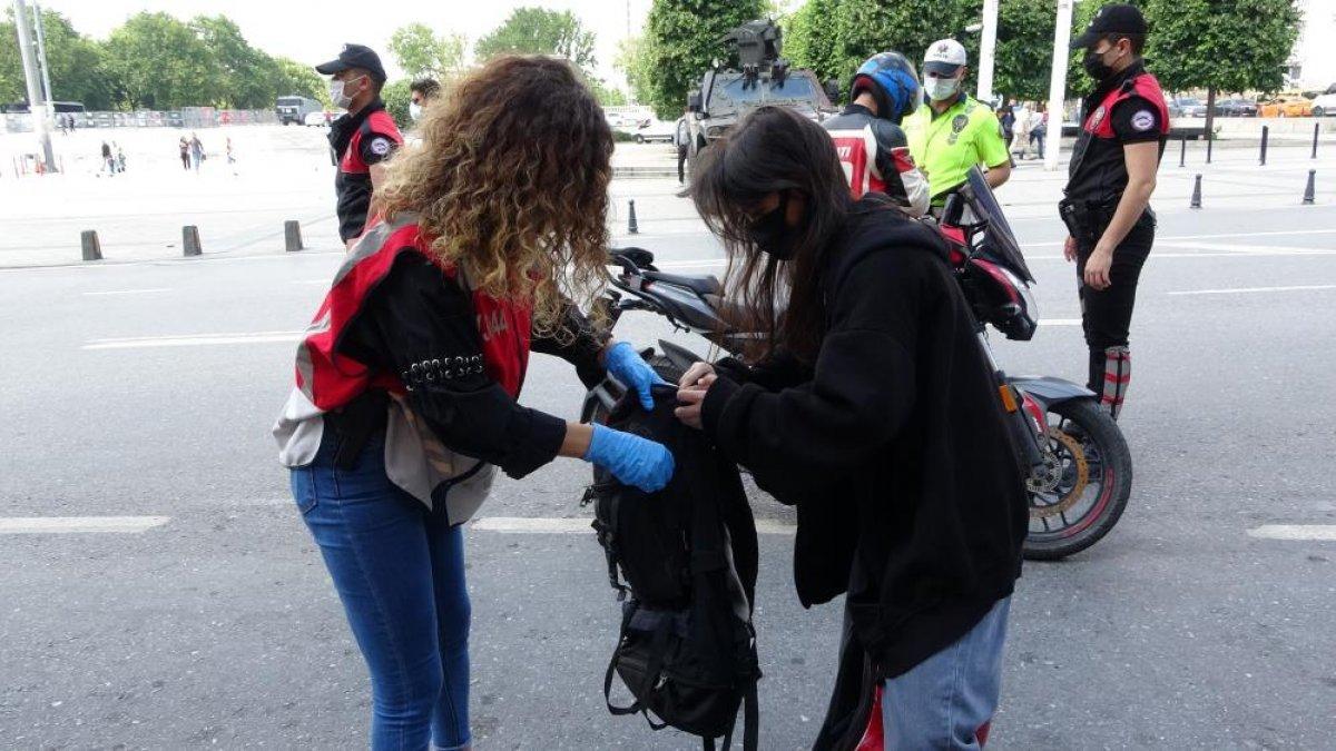 Taksim Meydanı’nda helikopter destekli 'huzur' uygulaması