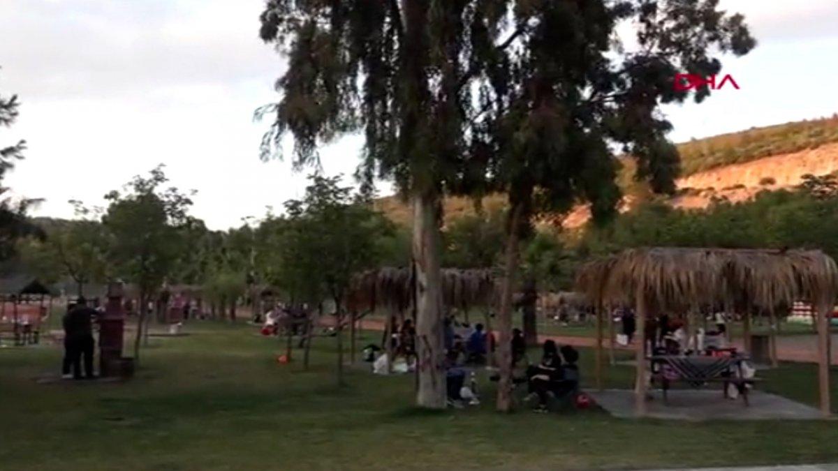 Aydın'da mesire alanları piknikçilerle doldu