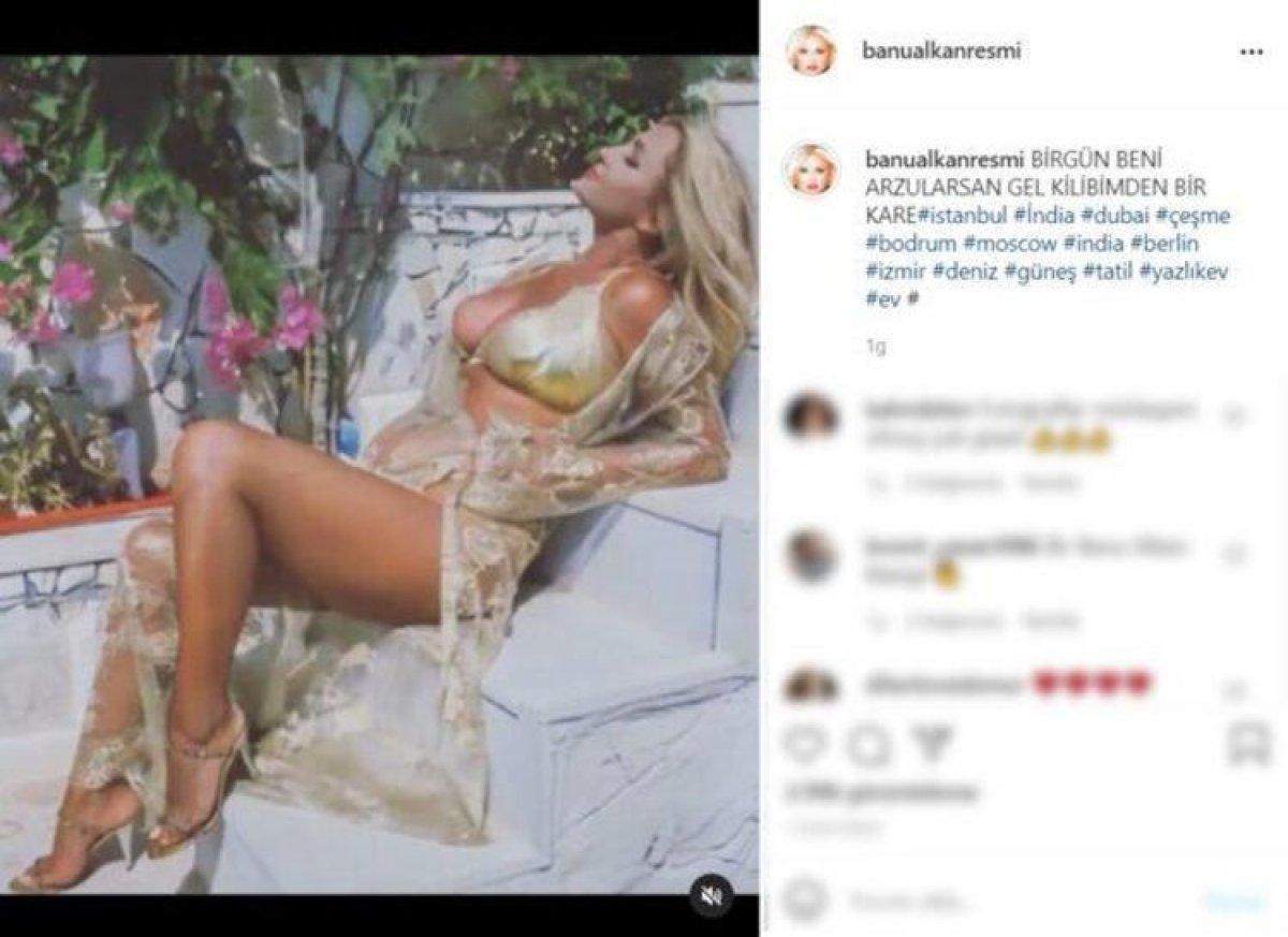 Banu Alkan, gençlik fotoğrafını paylaştı