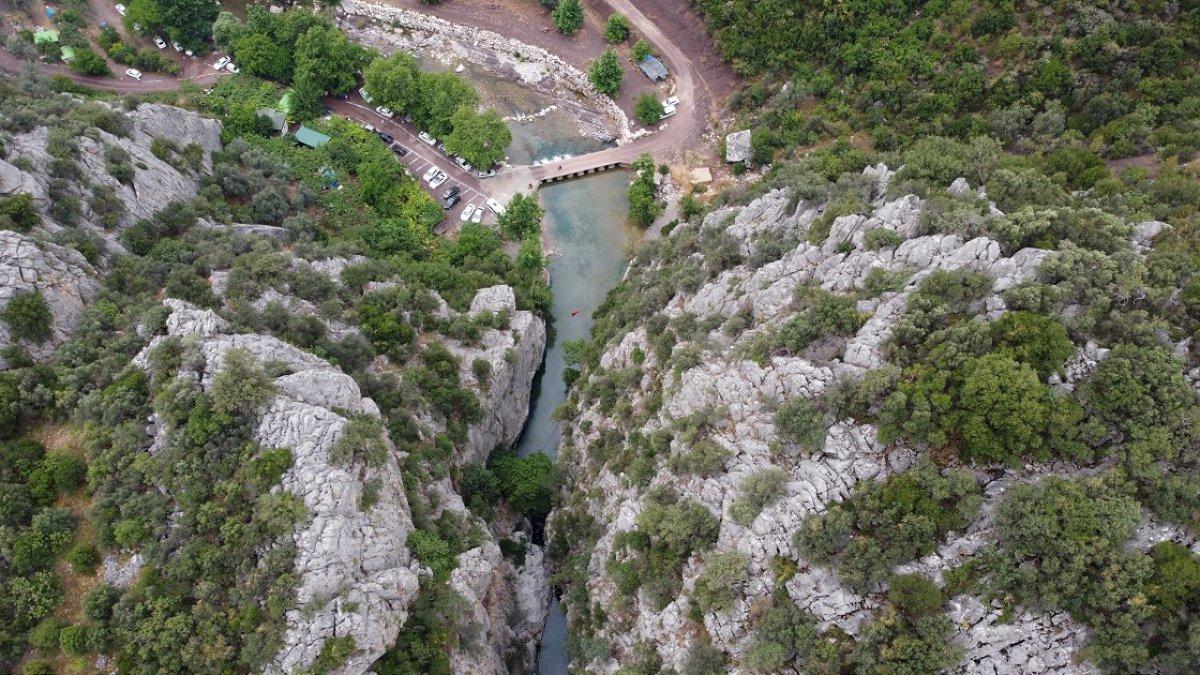 Kisecik Kanyonu görenleri hayran bırakıyor