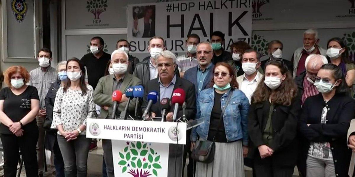İzmir'deki olayın ardından HDP'lilerden 'Katil devlet' sloganı