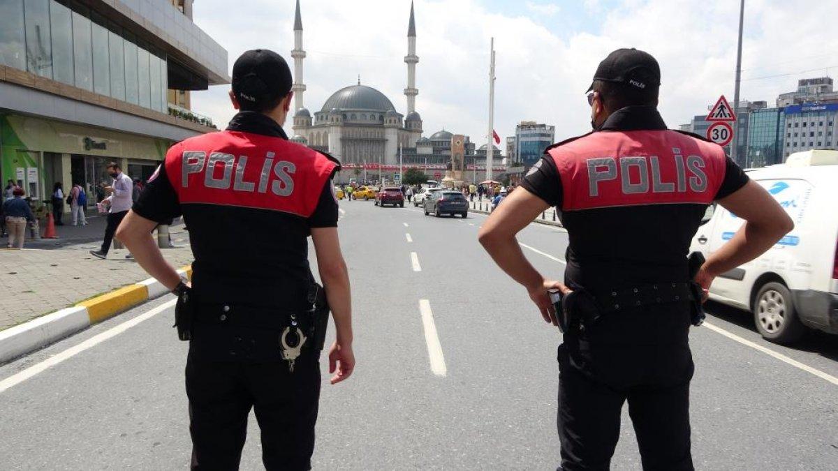 Taksim Meydanı’nda helikopter destekli 'huzur' uygulaması