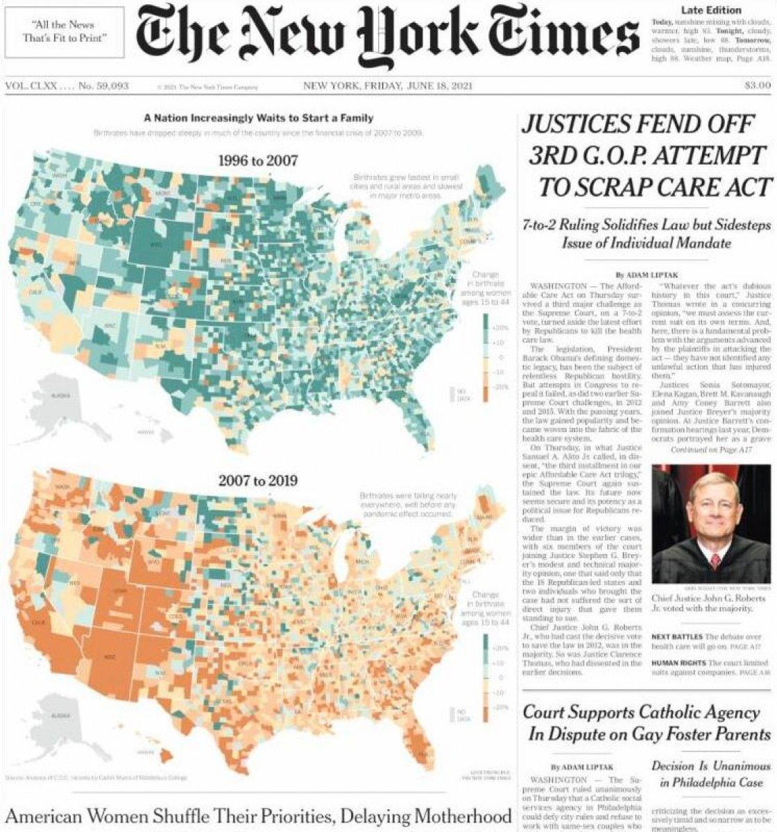 Amerikalı kadınlar, anneliği erteliyor