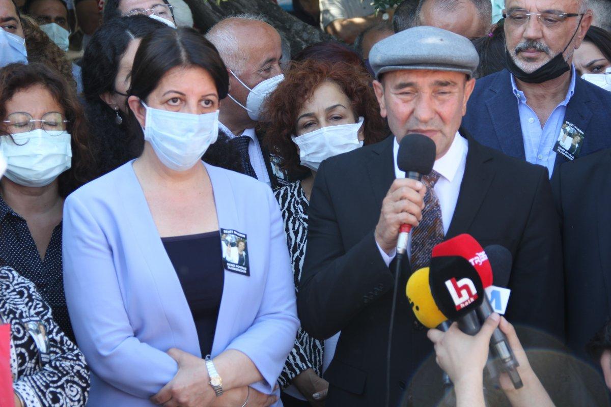 Deniz Poyraz'ın cenazesinde kısa süreli gerginlik