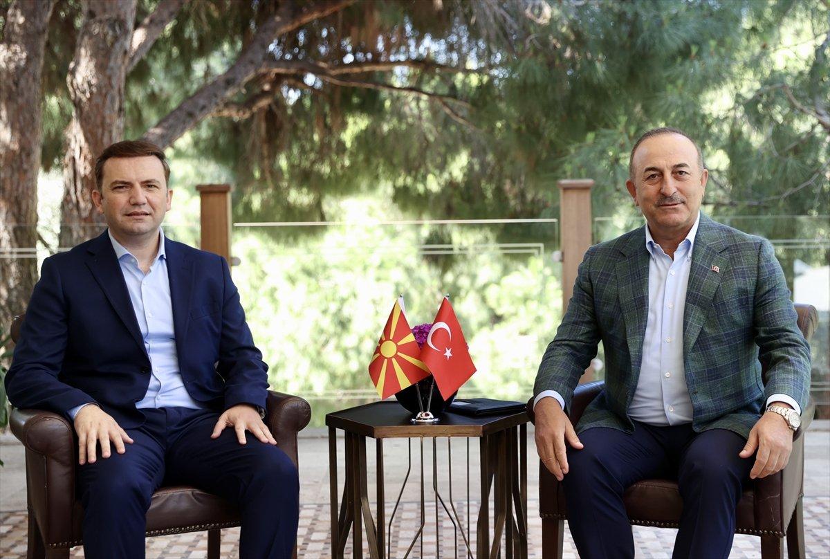 Mevlüt Çavuşoğlu'nun Antalya temasları