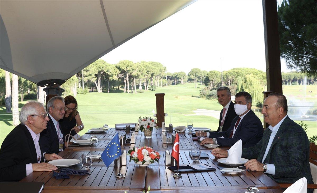 Mevlüt Çavuşoğlu'nun Antalya temasları