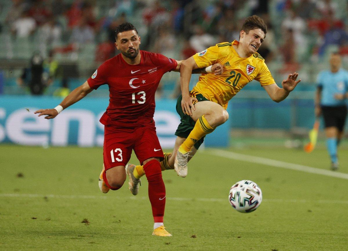 Umut Meraş İsviçre maçında forma giyemeyecek