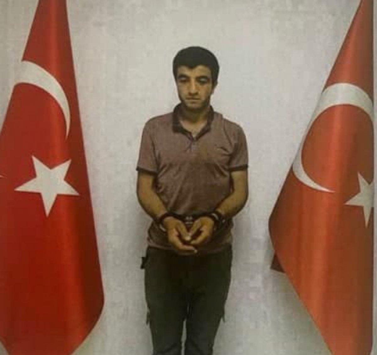 Gri kategorideki terörist sınırda yakalandı