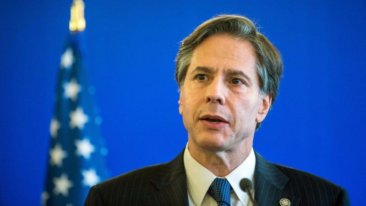 Antony Blinken ve Necla el-Menguş Libya Konferansı'nı görüştü