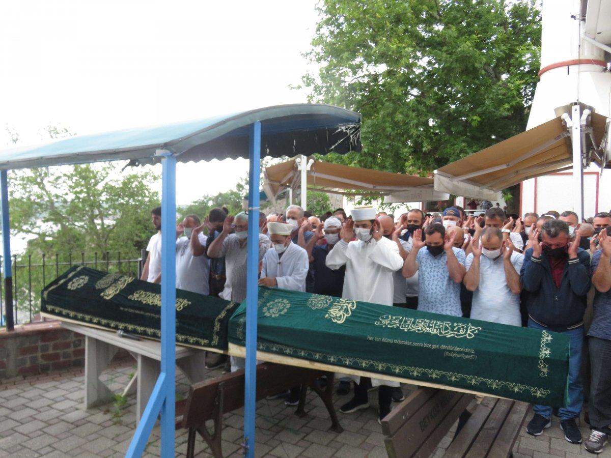 Gemi kazasında hayatını kaybeden balıkçılar toprağa verildi