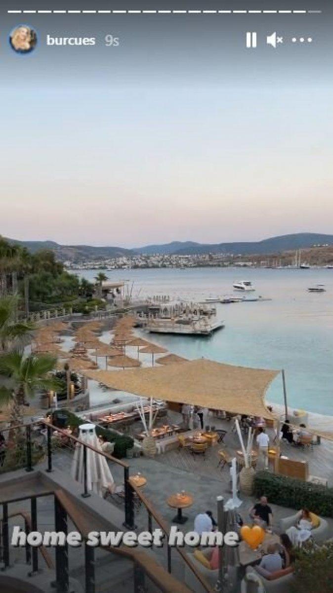 Burcu Esmersoy’un deniz manzaralı evi