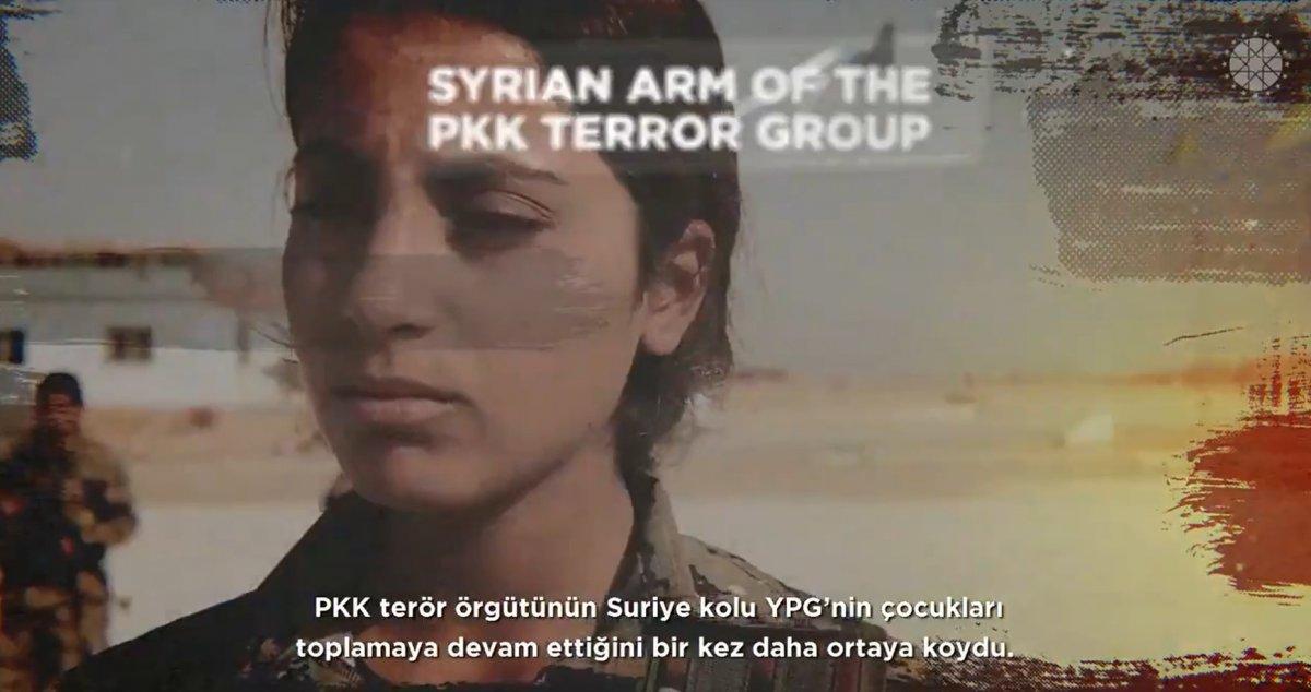 Fahrettin Altun: YPG çocukları sömürmeye devam ediyor