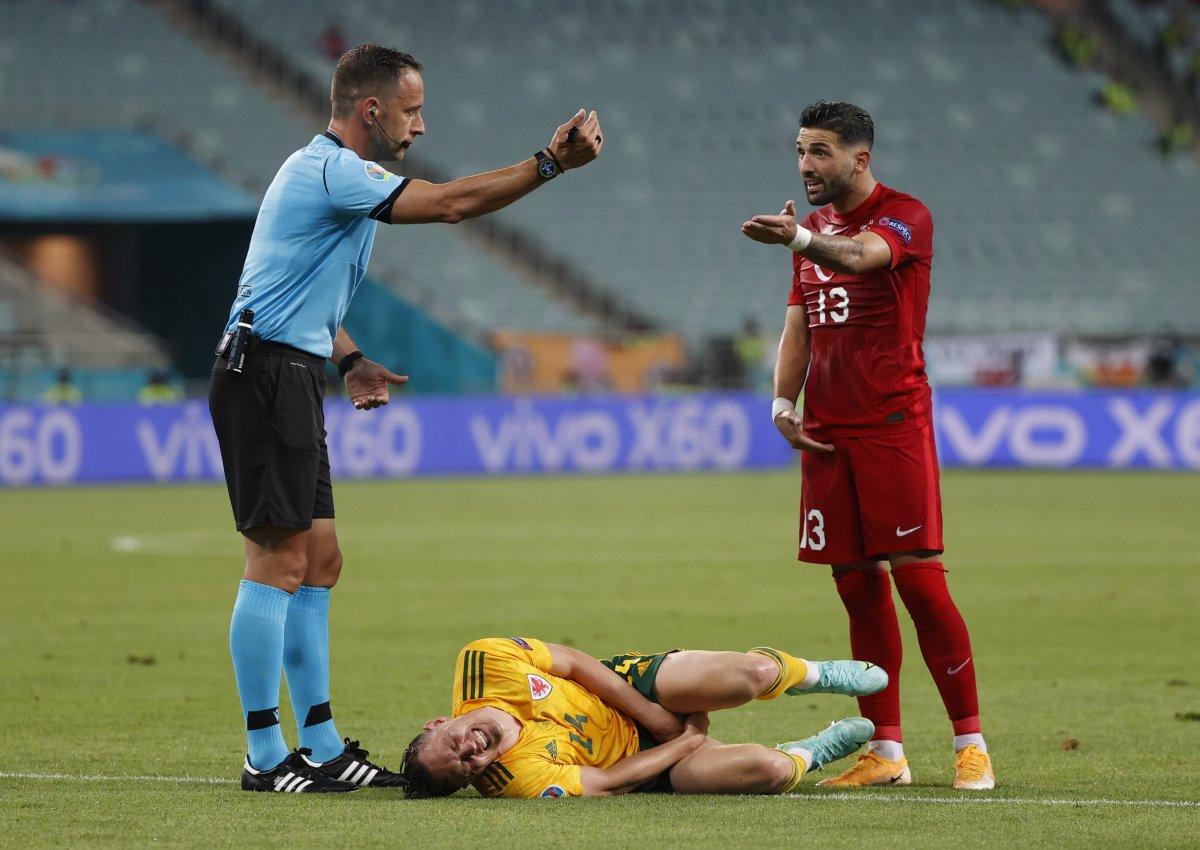 Umut Meraş İsviçre maçında forma giyemeyecek