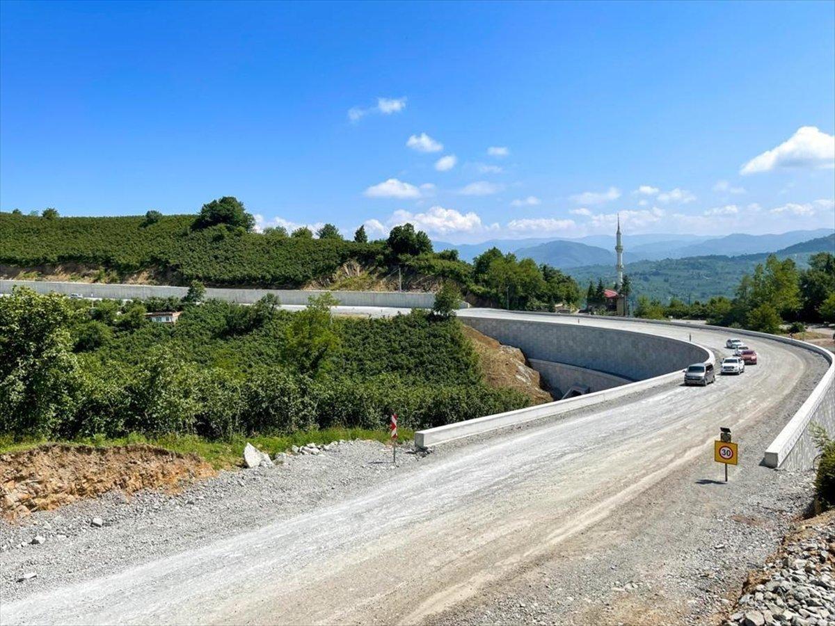 Ordu'da Çevre Yolu projesi sürüyor