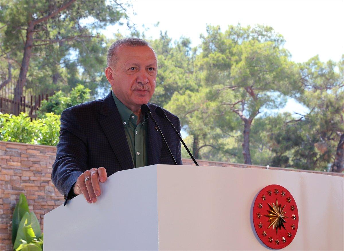 Cumhurbaşkanı Erdoğan: Tatil yapan turist Türkiye'den vazgeçemiyor