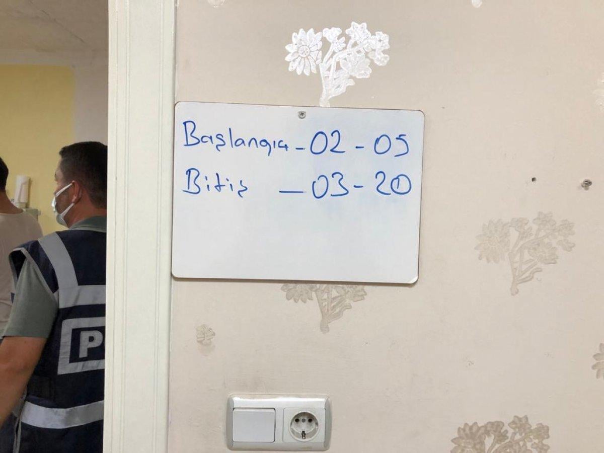 Osmaniye’de 'diş hekimi' tabelalı iş yerinde kumar