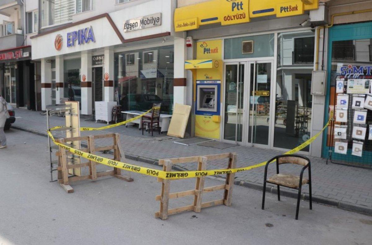 Bolu’daki PTT Şubesi’nde soygun
