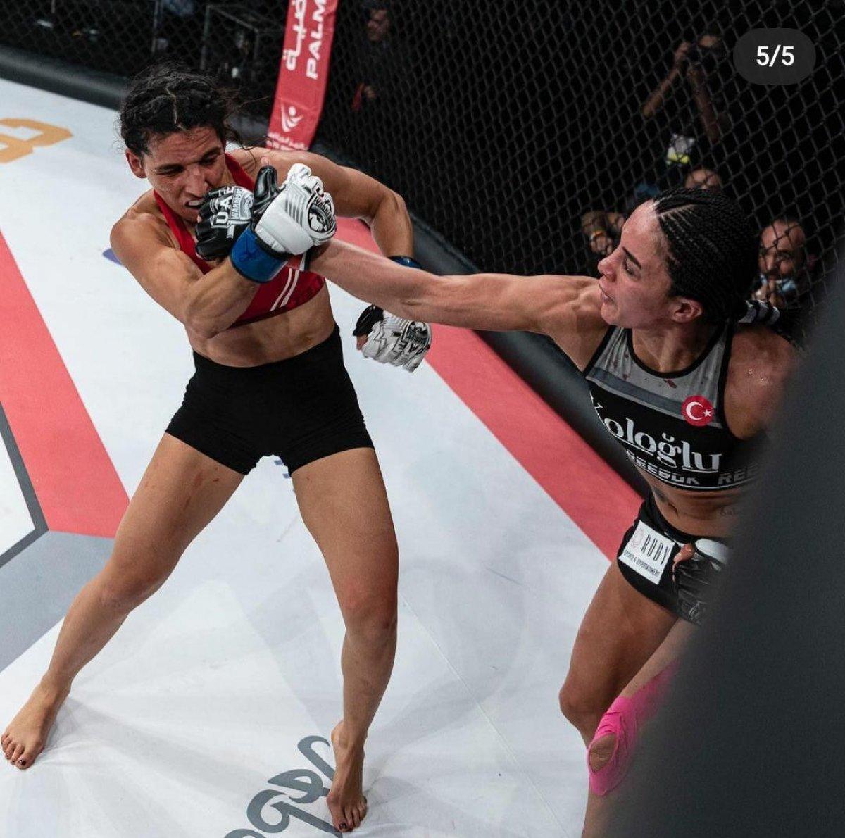 Sabriye Şengül MMA'de Ftouhi'ye karşı kazandı