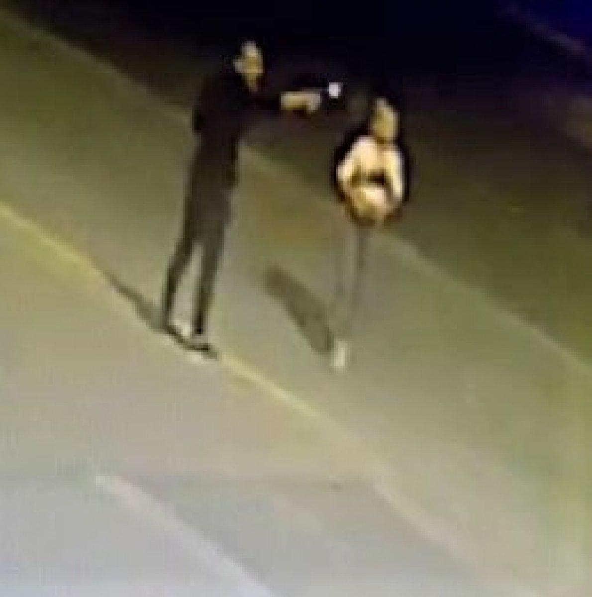 Denizli'de makas atan magandanın kurşun yağdırdığı anlar