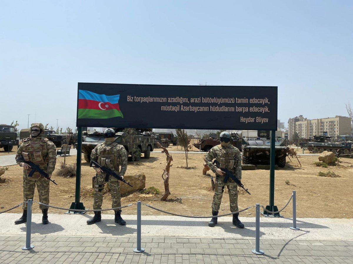 Azerbaycan'ın Karabağ'daki zaferinin şahidi: Harbi Ganimetler Parkı