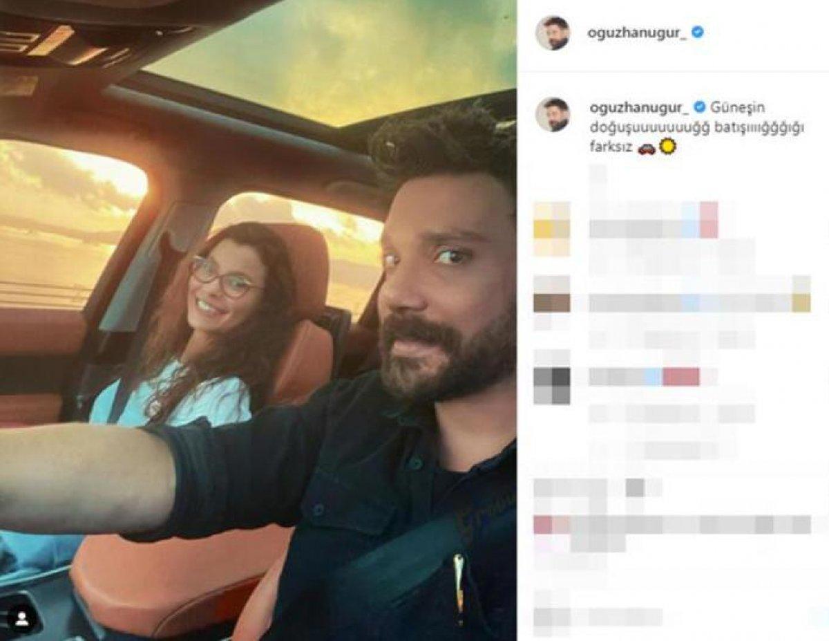 Müjde Uzman ve Oğuzhan Uğur'dan aşk ilanı