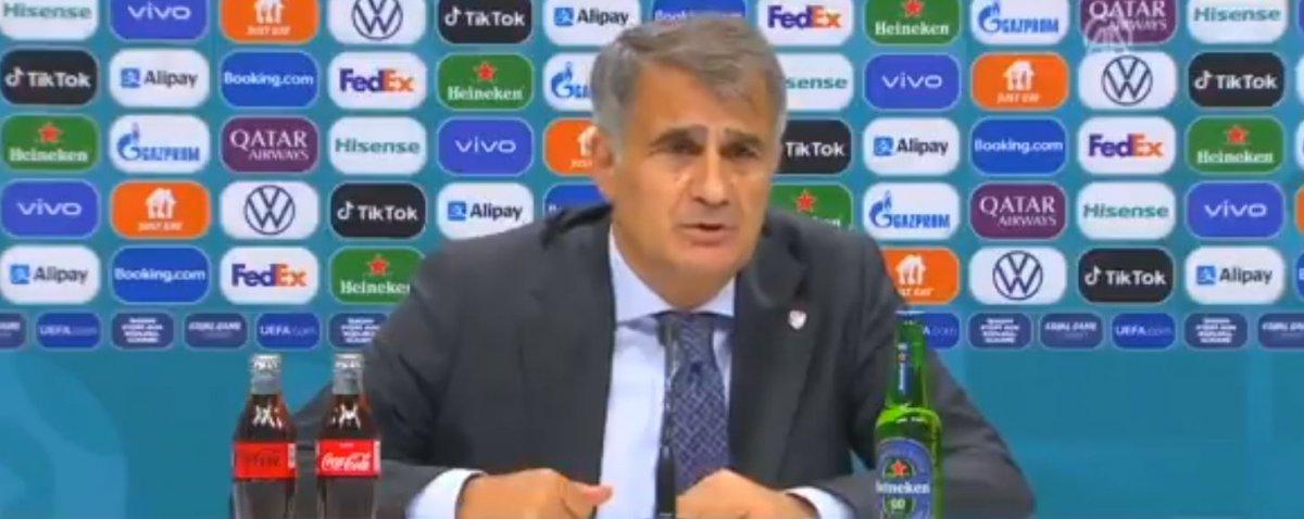 Şenol Güneş istifa sorusu soran muhabiri tersledi