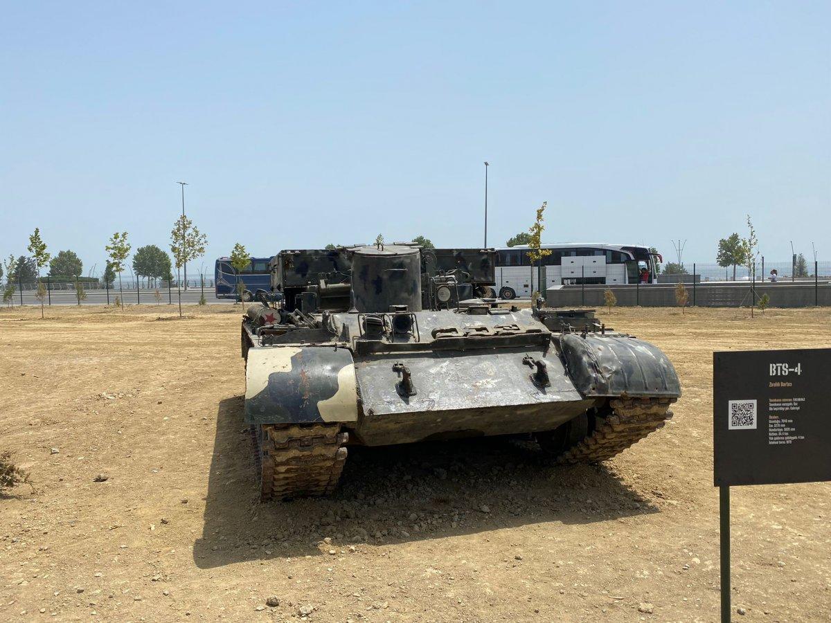 Azerbaycan'ın Karabağ'daki zaferinin şahidi: Harbi Ganimetler Parkı