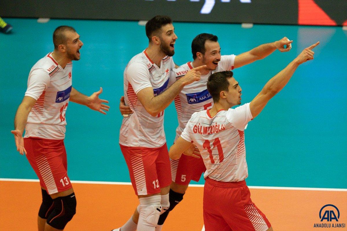 A Milli Erkek Voleybol Takımı şampiyon oldu