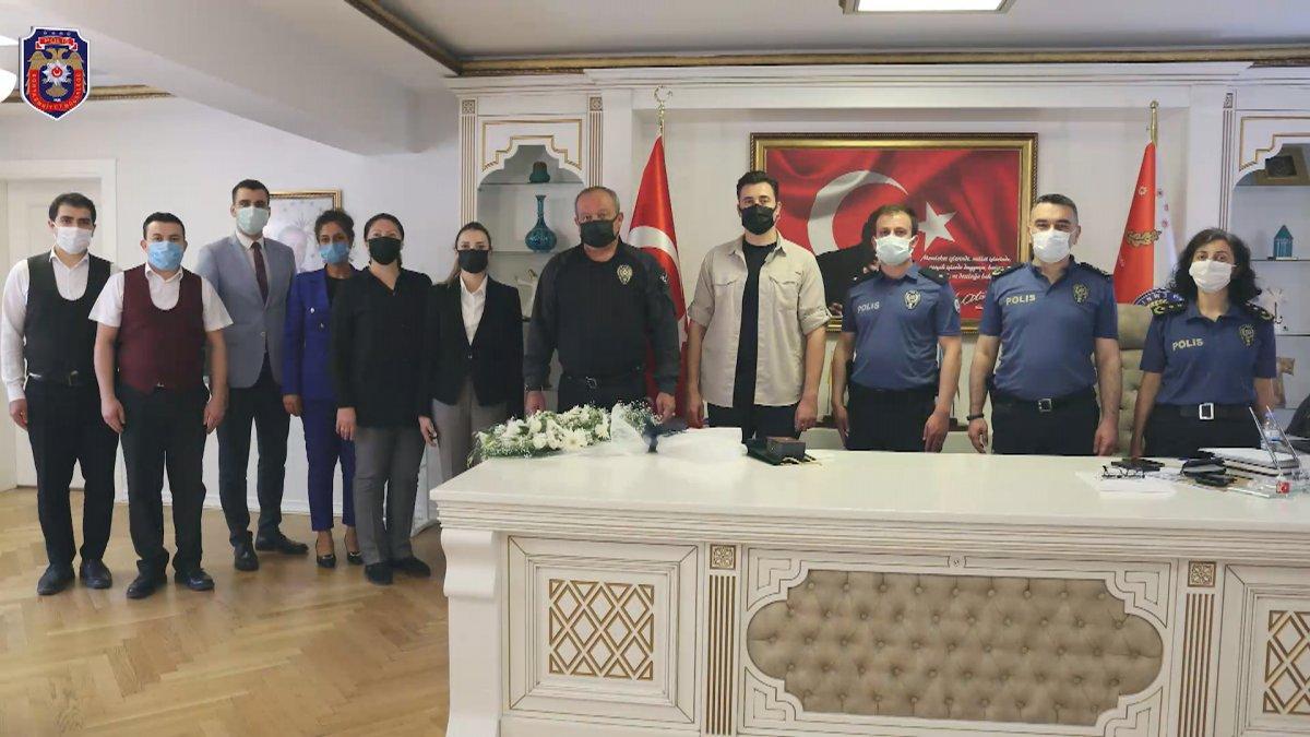 Konya'da kavgaya giden polislere Babalar Günü sürprizi