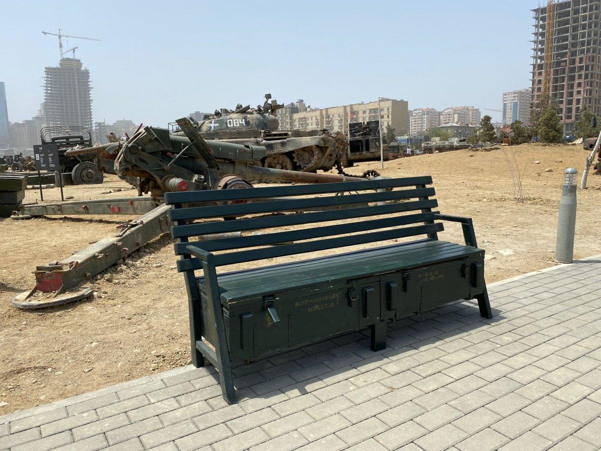 Azerbaycan'ın Karabağ'daki zaferinin şahidi: Harbi Ganimetler Parkı