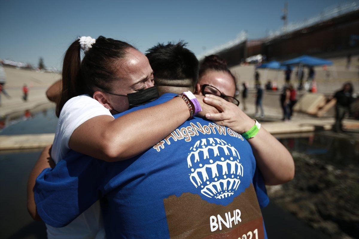 ABD - Meksika sınırında gösteri
