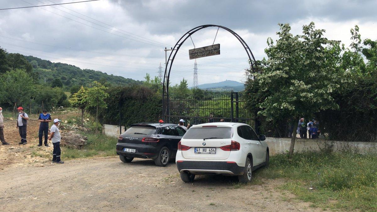 Kocaeli’de Lütfü Türkkan’ın kaçak çiftliğinde tahliye çalışmaları