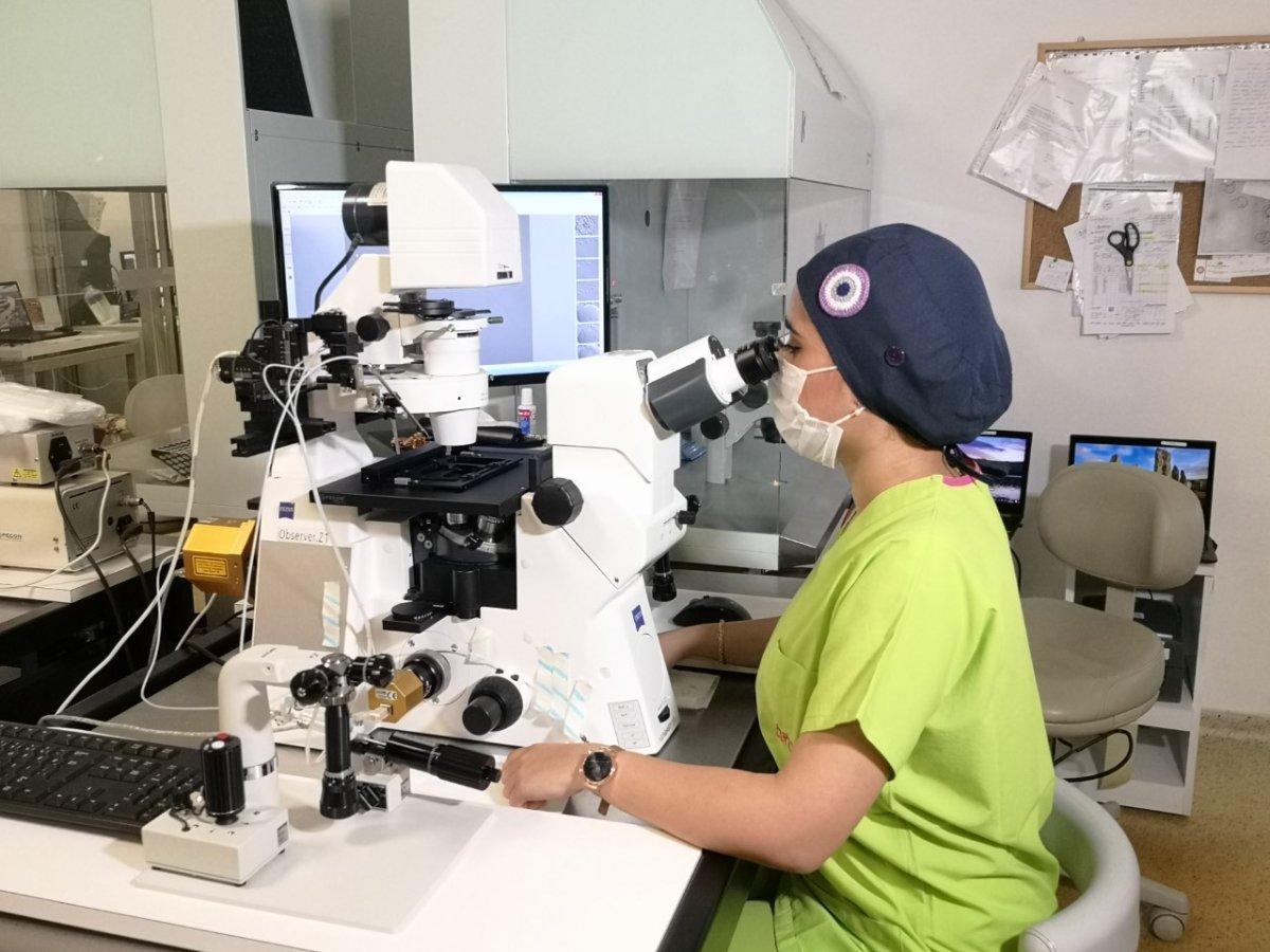 İstanbul'da 'tüp bebek' olarak doğduğu merkeze hemşire oldu