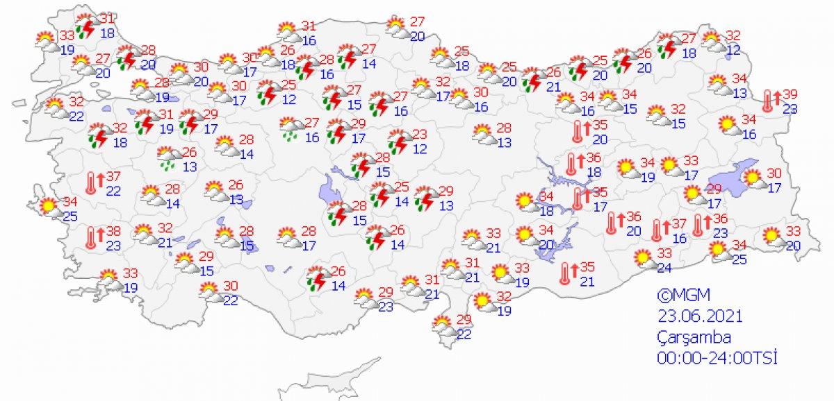 Meteoroloji’den uyarı: İstanbul 4 gün boyunca yağışlı olacak