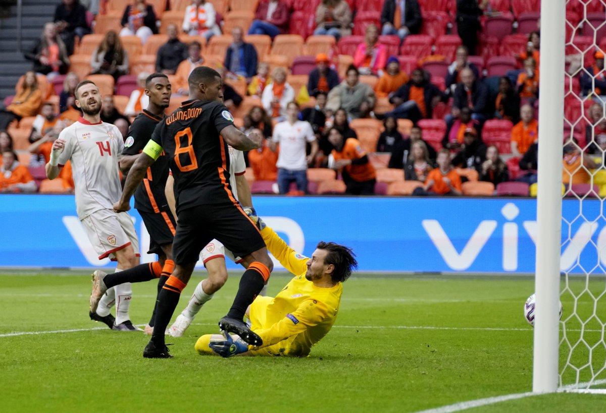 Hollanda, Kuzey Makedonya'yı farklı yendi