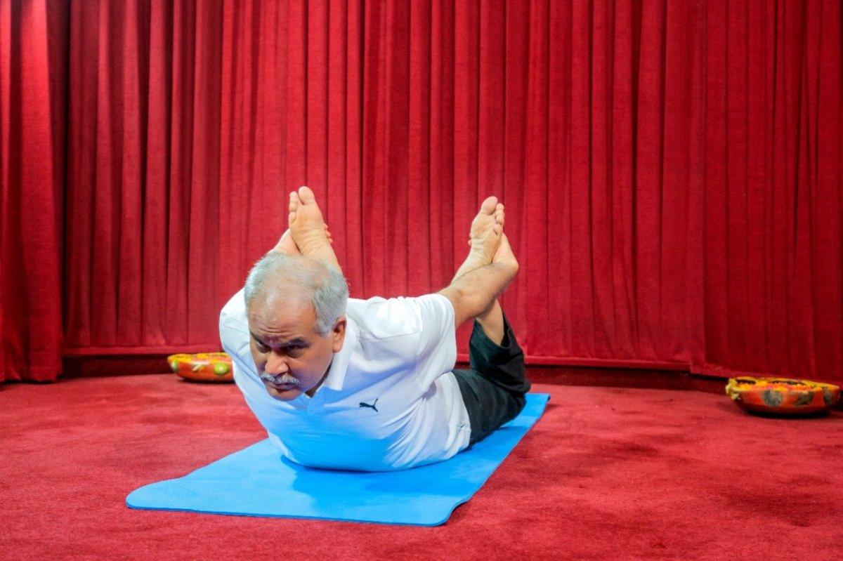 Hindistan'da Uluslararası Yoga Günü kutlaması