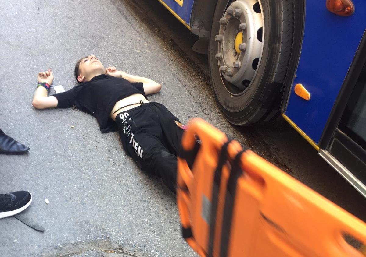 Malatya'da paten kayan çocuk, otobüsün altında kaldı