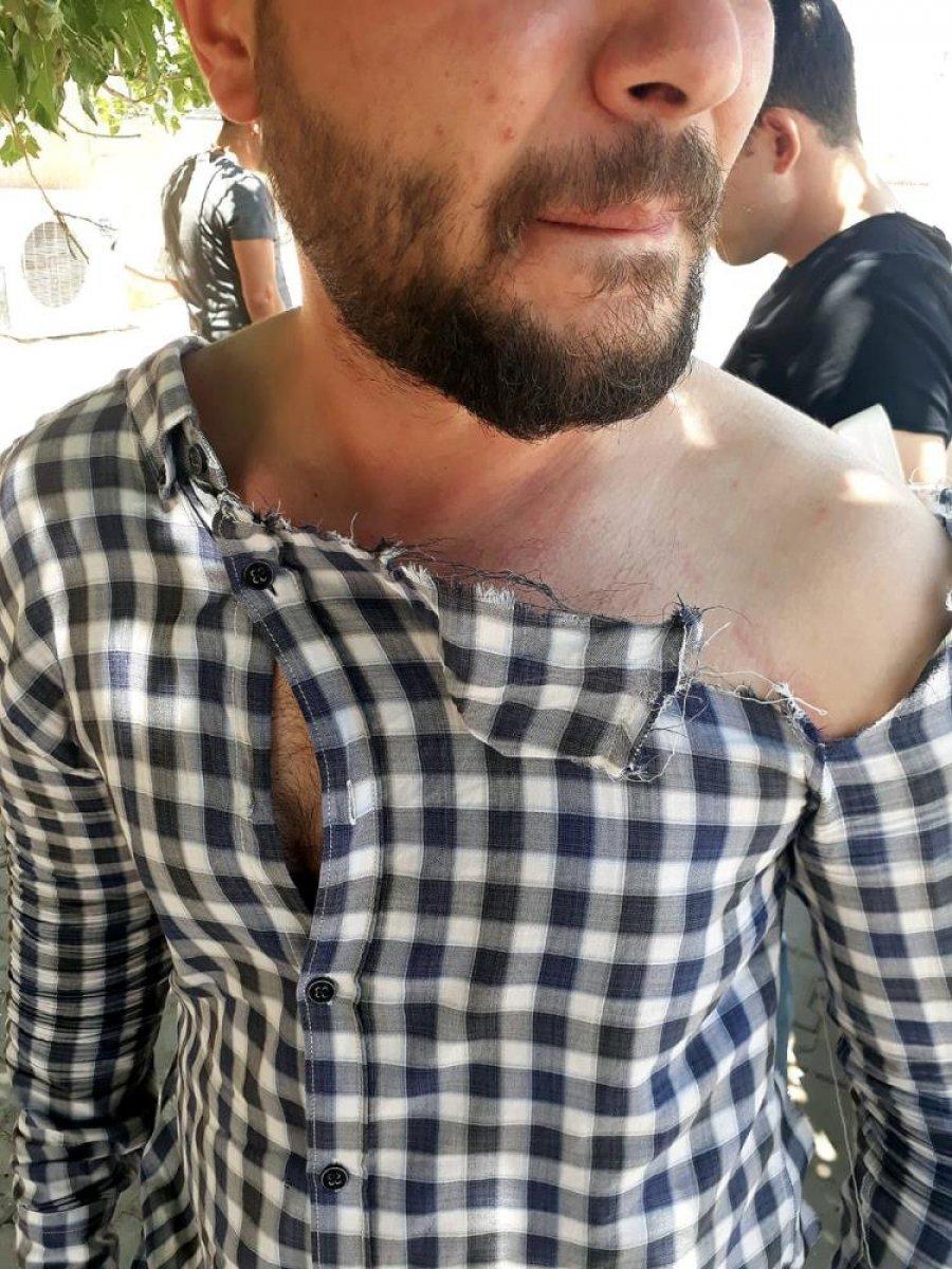 Mardin'de, kaçak ihbarını inceleyen elektrik dağıtım ekibine saldırı