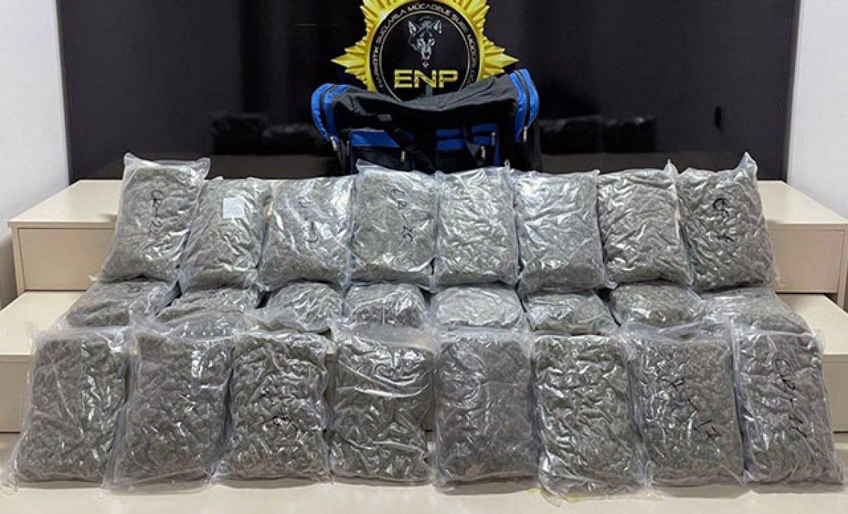 Hamzabeyli Sınır Kapısı'nda 12 kilo esrar ele geçirildi