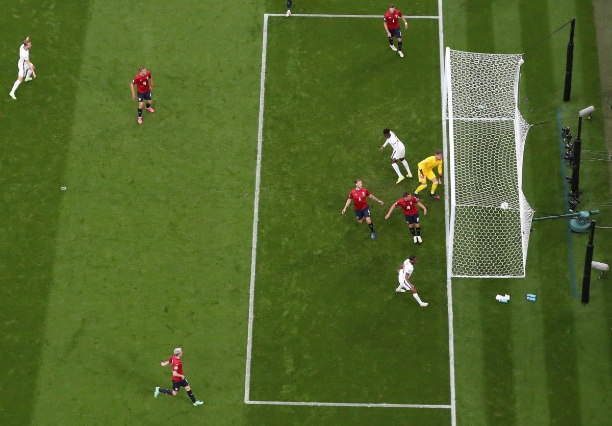Euro 2020'de İngiltere, Çek Cumhuriyeti'ni yendi