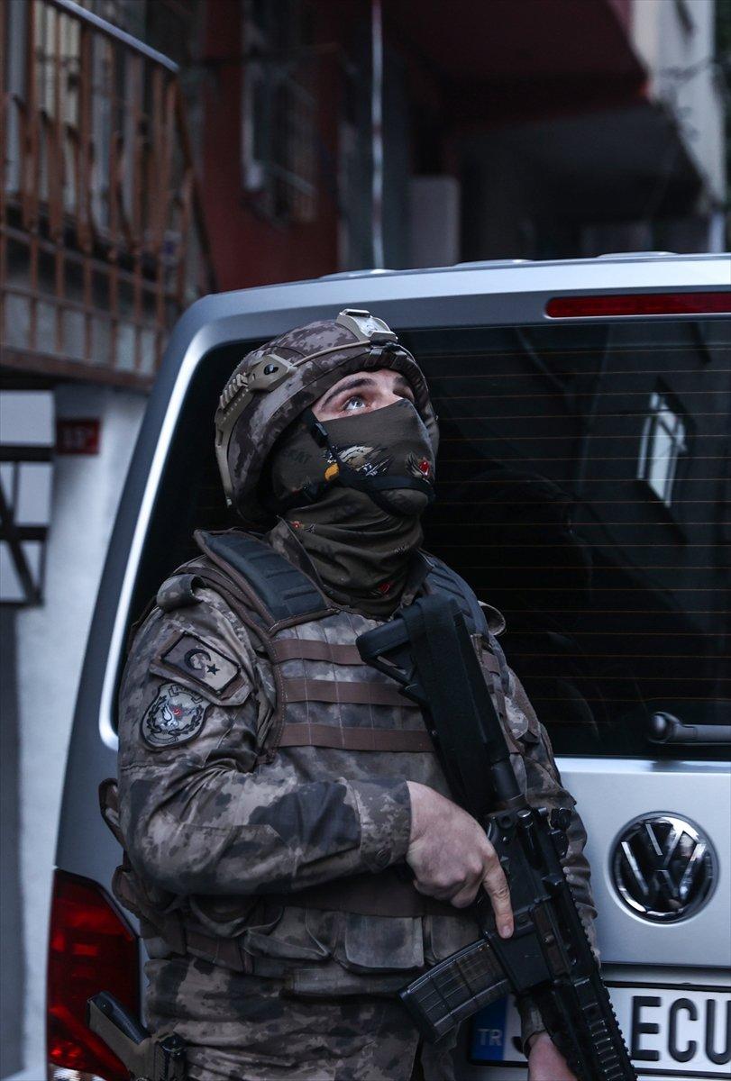 İstanbul'da 6 ilçede hava destekli uyuşturucu operasyonu