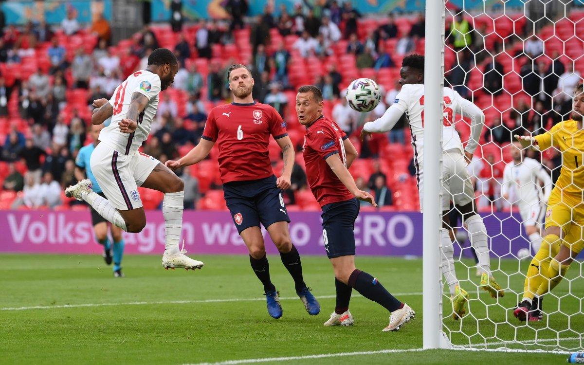 Euro 2020'de İngiltere, Çek Cumhuriyeti'ni yendi