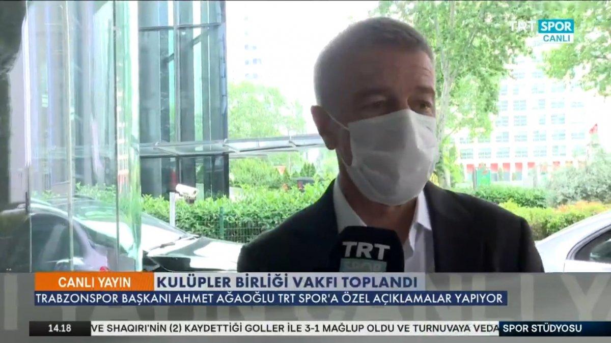 Ahmet Ağaoğlu: Transferlerimizi yabancı kuralına göre yaptık