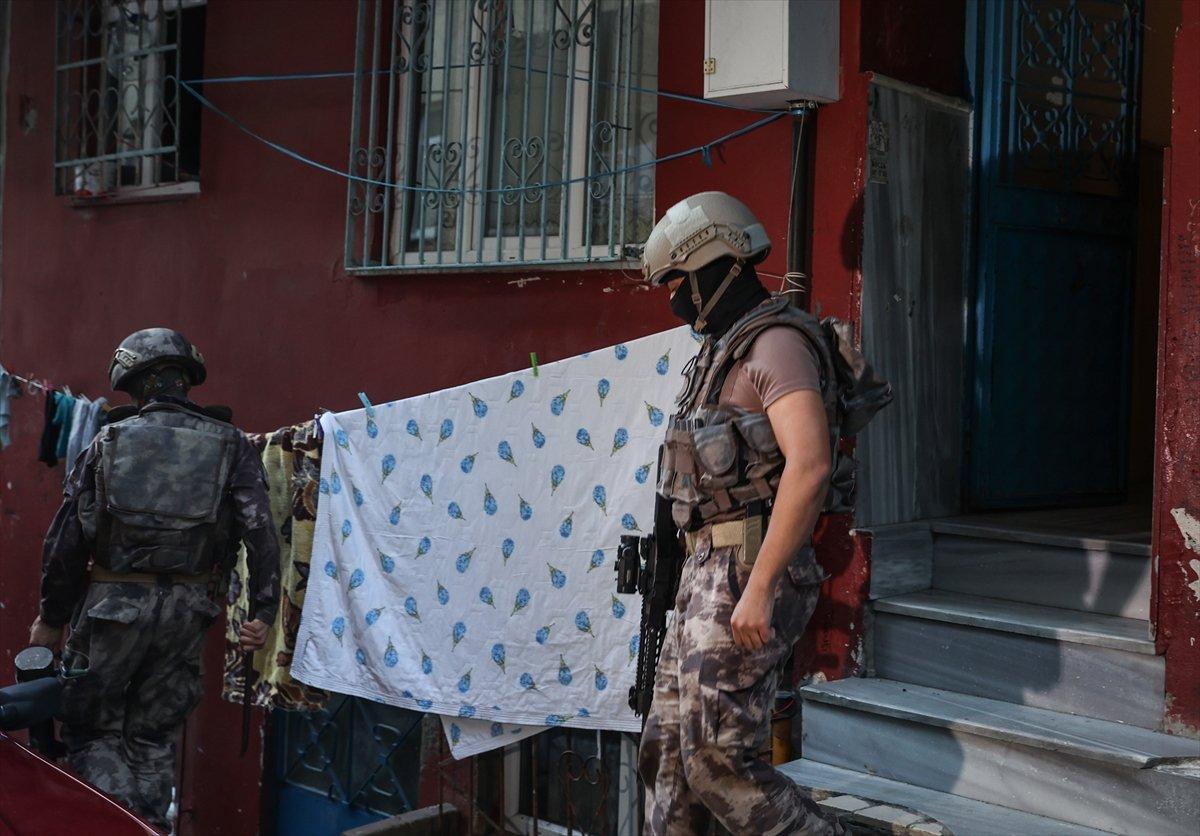 İstanbul'da 6 ilçede hava destekli uyuşturucu operasyonu