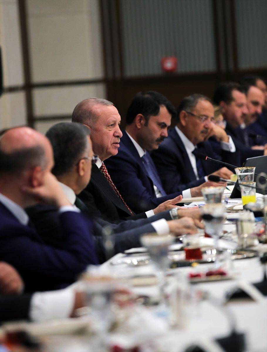 Cumhurbaşkanı Erdoğan AK Partili belediye başkanlarına hitap etti