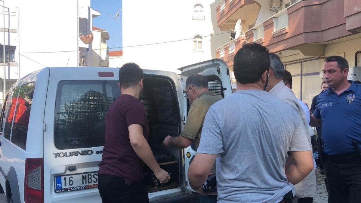 Bursa'da evden çıkar çıkmaz öldürüldü